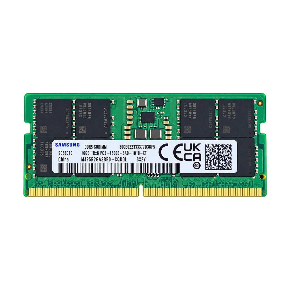 Samsung 16 GB DDR5-4800 SO-DIMM